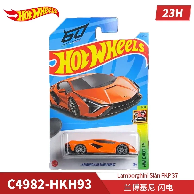 2023 23H Case Originele Hot Wheels C4982 Mini-Auto 'S 1/64 Speelgoed Hotwheels Cadeau Bmw I8 Pagani Glory Chaser Gulf Kool Kombi Diecast Auto