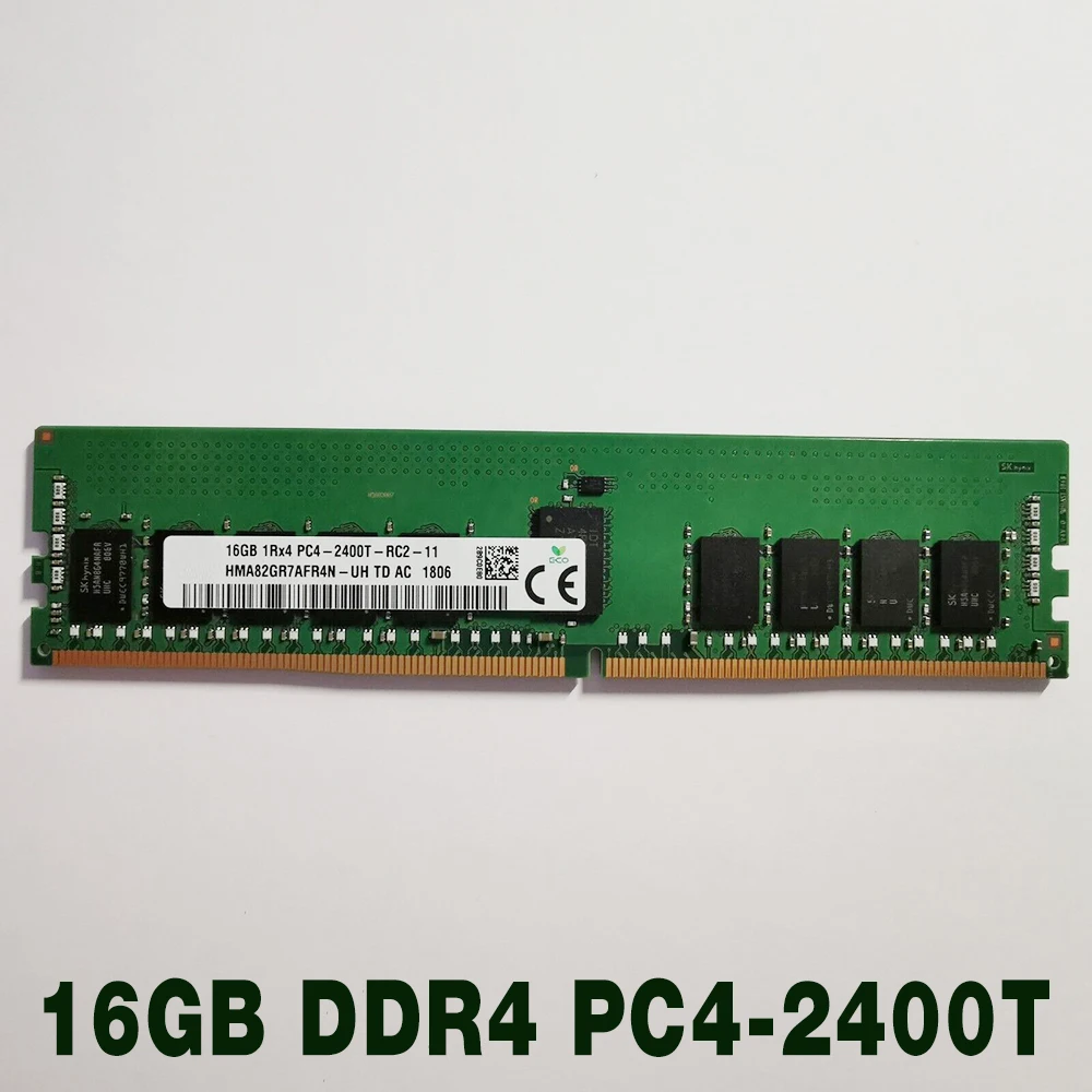 1 pcs  RAM RECC HMA82GR7AFR4N-UH  Memory High Quality Fast Ship 16GB DDR4 1Rx4 PC4-2400T