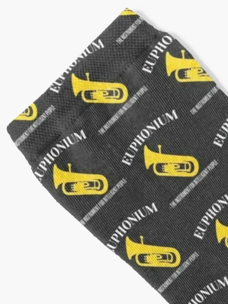 EUPHONIUM - THE INSTRUMENT FOR INTELLIGENT PEOPLE, funny Euphonium/ Baritone gift idea Socks