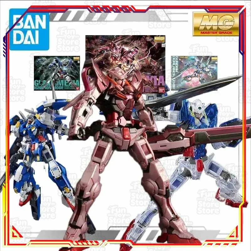 

Bandai Gundam EXIA Trans-Am MG 1/100 Model Kit Anime Action Assembly Toy Gift for Boys Official Licensed Mobile Suit Model