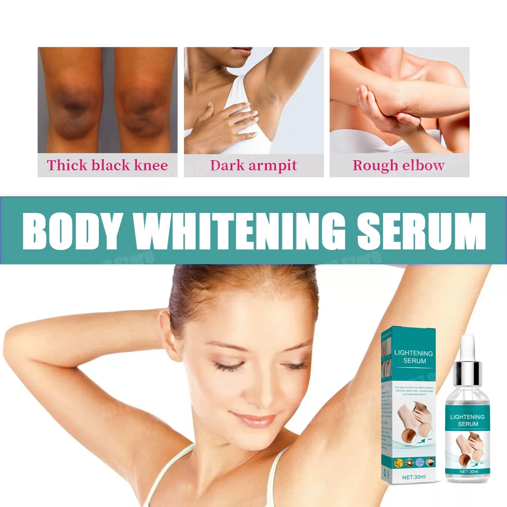 

Private Parts Buttocks Armpit Whitening Serum for Hip Knee Thigh Inner Melanin Removal Skin Brightening Essence