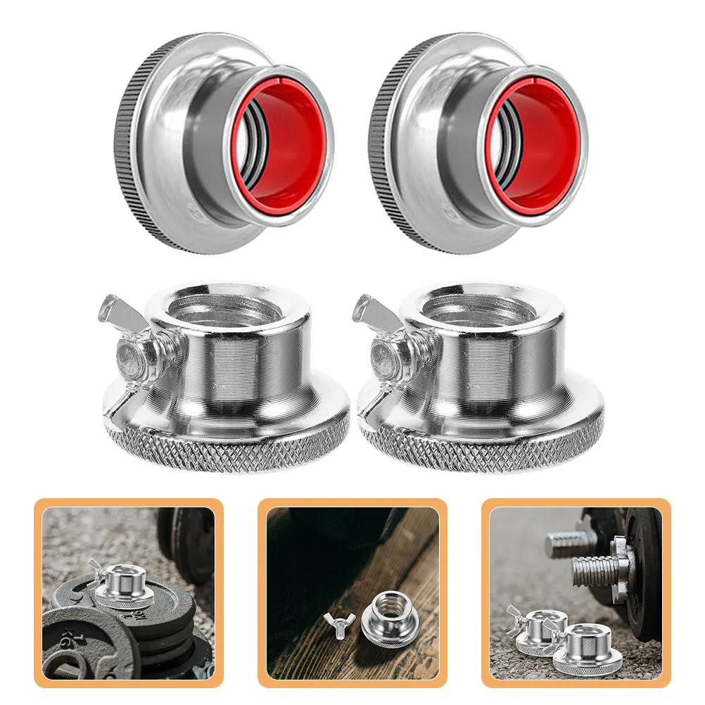 Fitness Gym Equipment Halloween Christmas Dumbbell Bar Nut Barbell Lock Collar Dumbbell Bar Collar Barbell Collars 4PCS