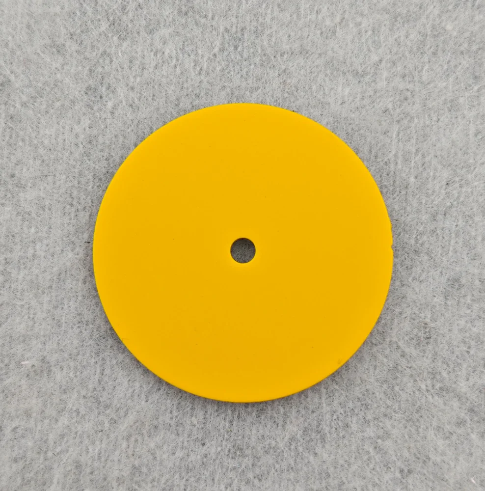 Mostrador de cor personalizado do relógio do logotipo, acessórios de alta qualidade, apto para movimento, 28.5mm, NH35, NH36