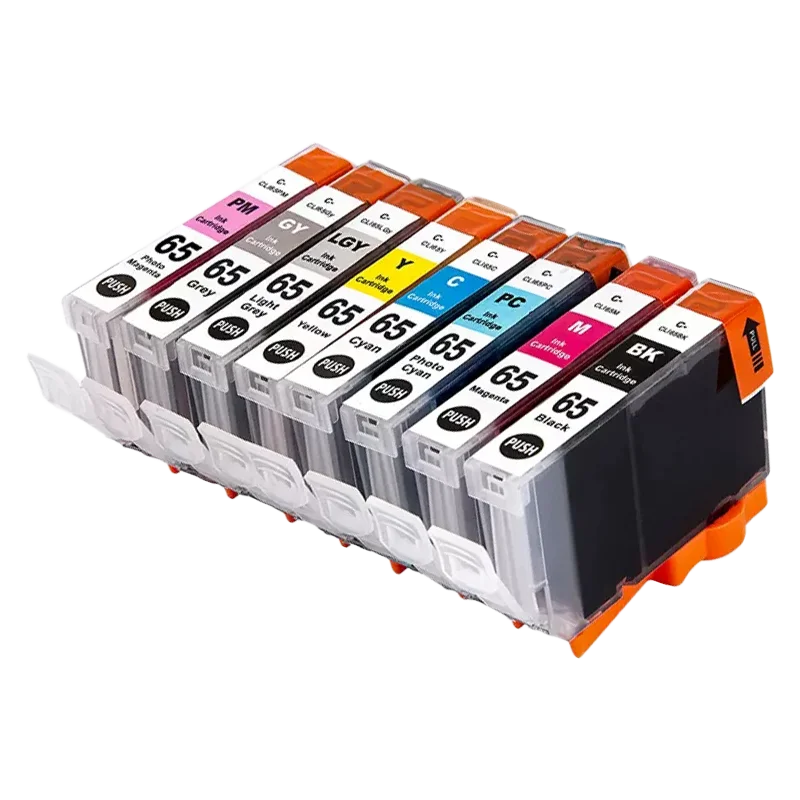 CLI65 CLI-65 CLI 65 Premium Color Compatible Inkjet Ink Cartridge For Canon Pixma PRO-200 PRO200 PRO 200 Printer