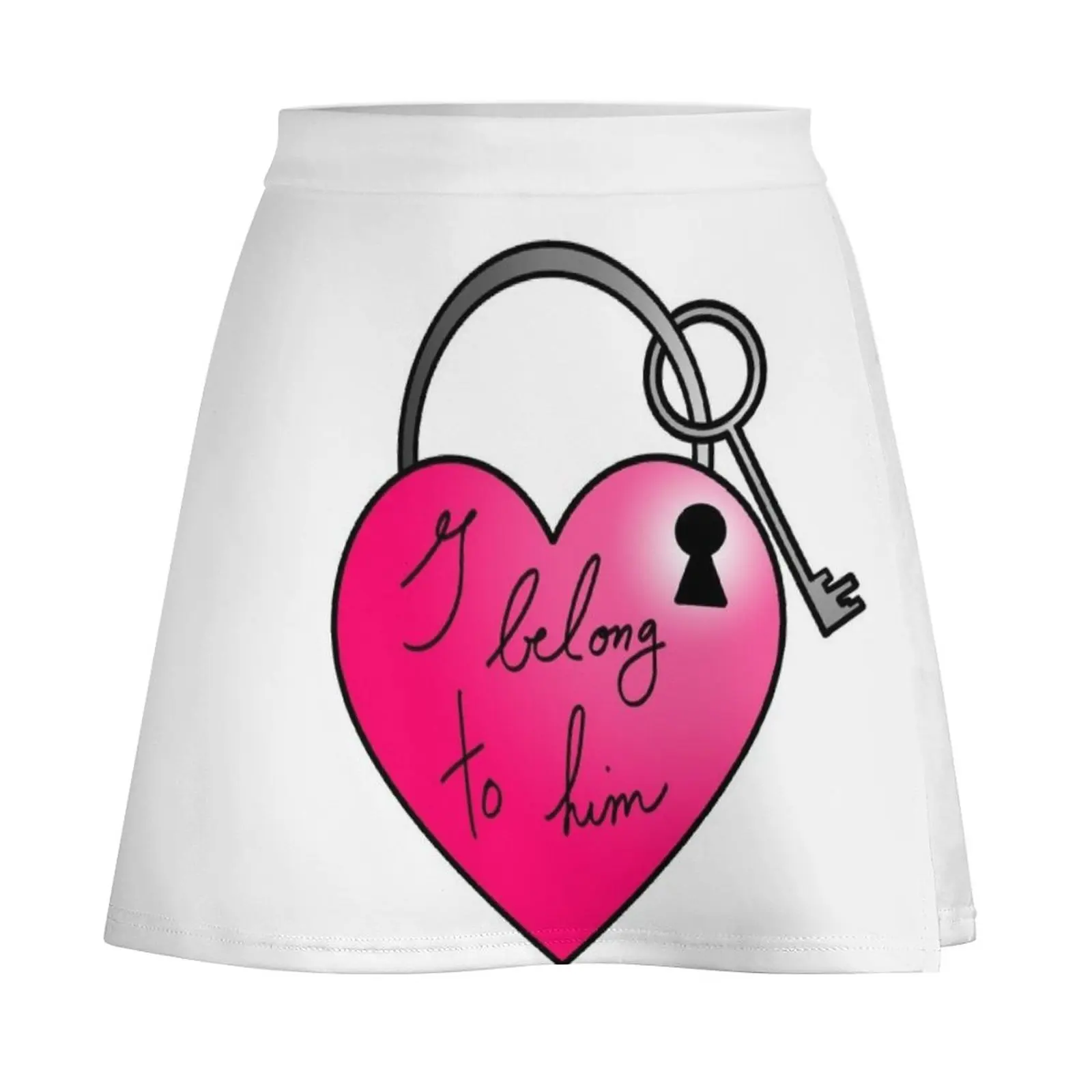 I belong to him Mini Skirt short skirts for women cute skirt