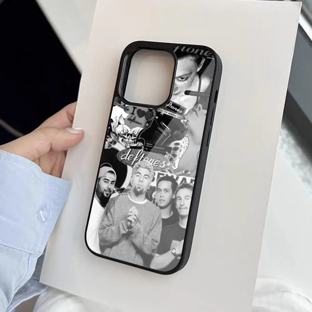 Fashion Deftones Phone Case For Iphone 15 14 13 12 11 Pro Max Mini 8 Plus Se Xr X Xs 2020 PC+TPU Cover