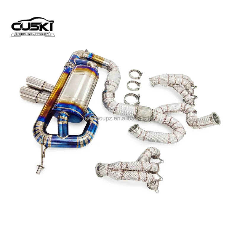 Cat Back Exhaust for High-performance Titanium Alloy Exhaust Pipes of Lotus Evora GT410 3.5T 2018-2022Car Exhaust Power Upgrade