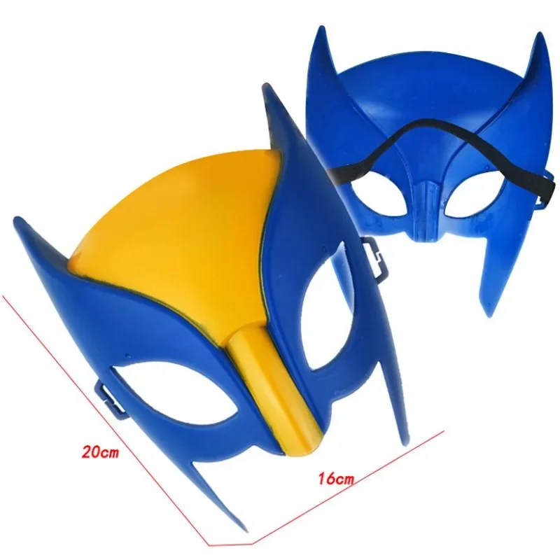 ウルヴァリンマスク ハロウィンマスク 子供用 コスプレ小道具 テーマパーティーデコレーション ウルヴァリンの爪小道具 ロールプレイ 誕生日ギフト
