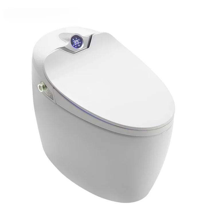 Hot Sale Sanitary Ware Automatic Flush Remote Control Heated Smart Toilet Intelligent With Warm Seat
