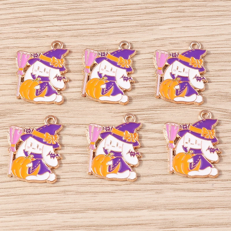 10 Stück 13 x 25 mm Punk-Emaille-Kreuz-Charms für Schmuckherstellung, Anhänger, Halsketten, Ohrringe, DIY, handgefertigte Schlüsselanhänger, Bastelzubehör – Detail 22