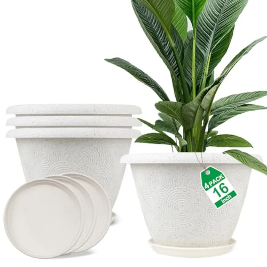 Plastic Flower Pots…