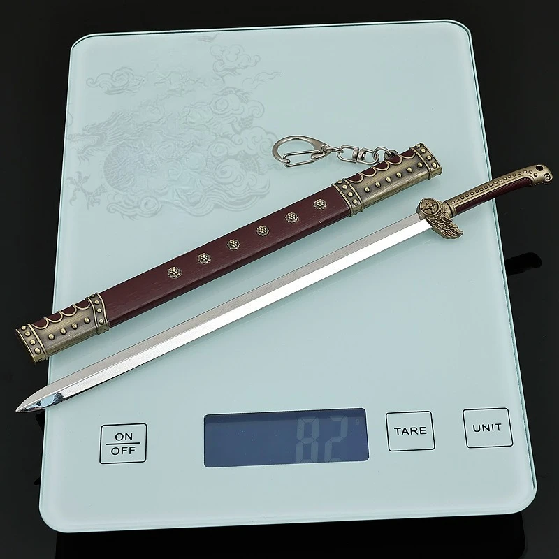 22 cm/8.66in Twin of Brothers Game Randapparatuur Modellen Handwerk Ornamenten Escape Brengen Schede Desktop Display Ornamenten Geschenken