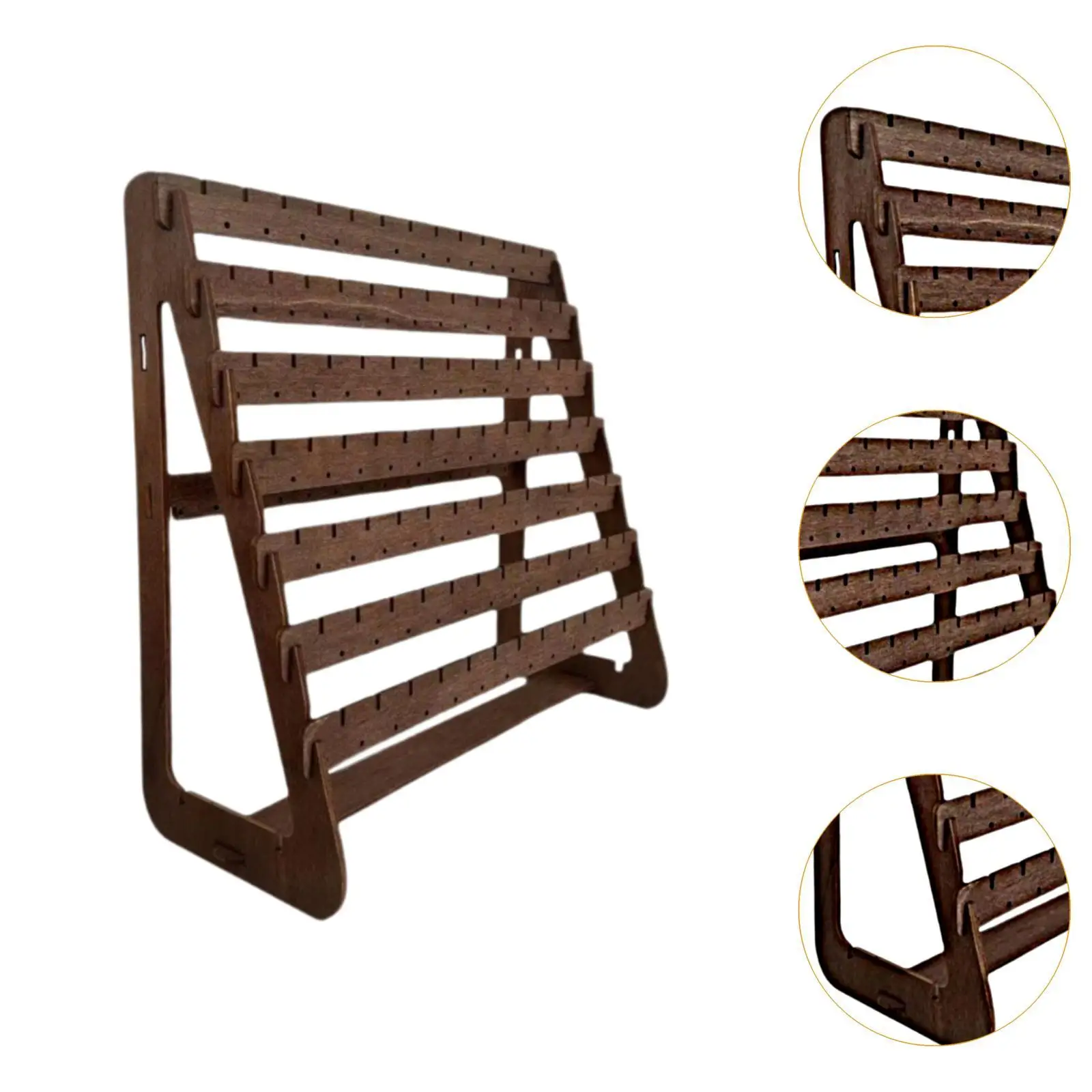 حامل عرض القرط رف المجوهرات الحرفية لمتجر المجوهرات البوتيكي #5