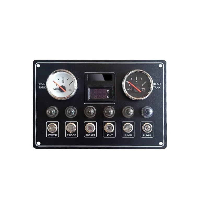 RV Touch Control Intelligent System Plastic Control Panel for Ambulance RV Trailer Motorhomes