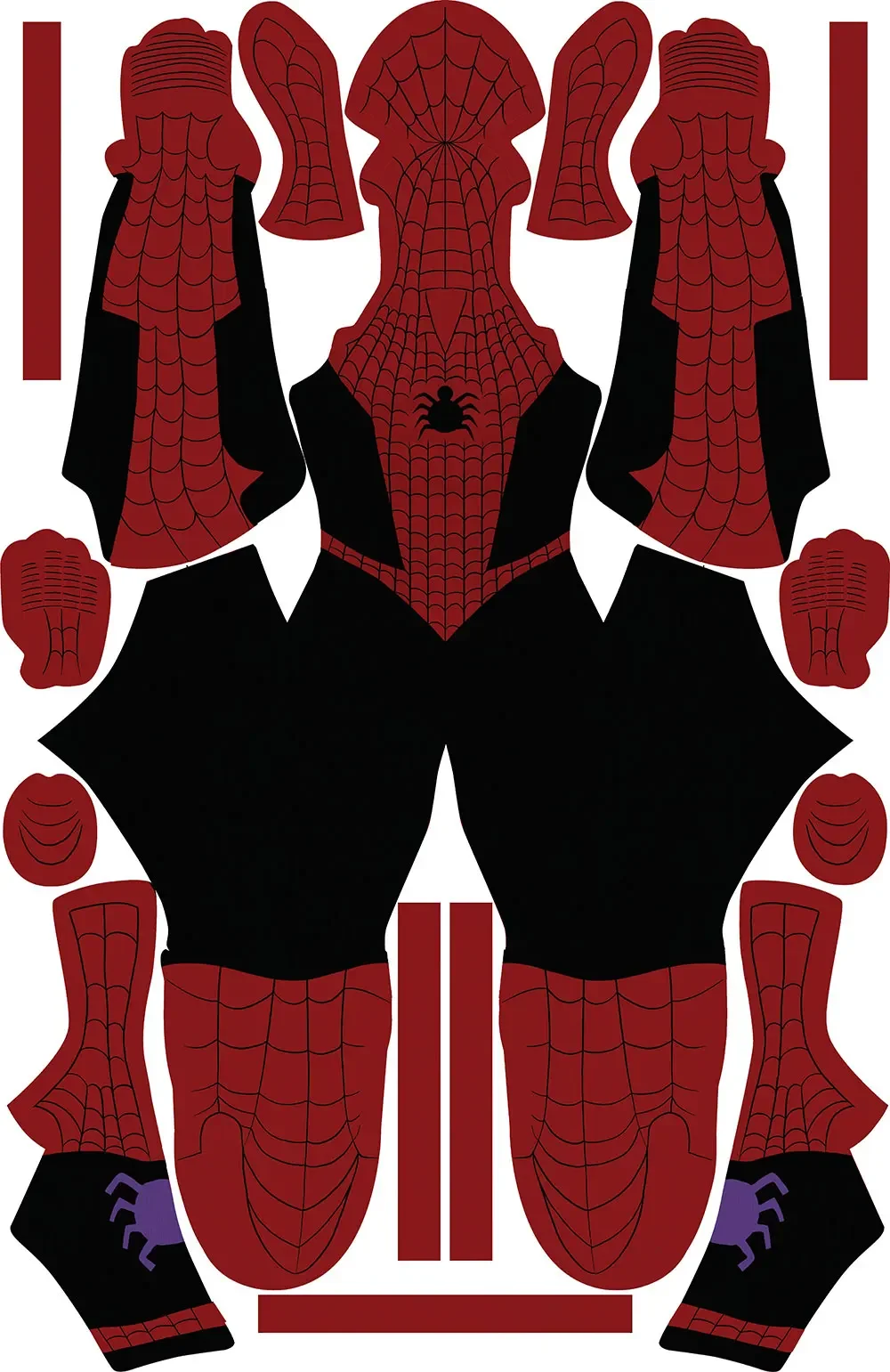 

Halloween Spider Cosplay Costume Zentai Bodysuit Men Kids Spiderman Suit Party Jumpsuits