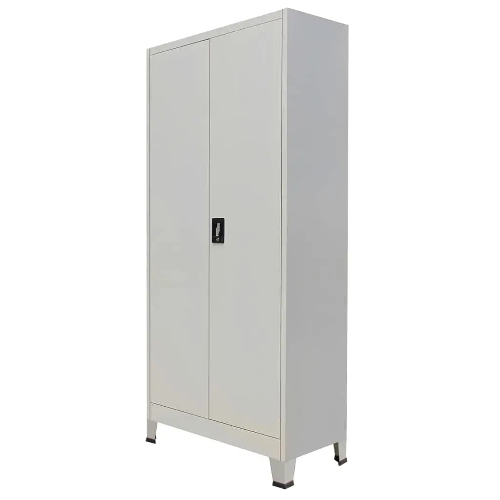 Office Cabinet, File Cabinet for Home Living Room School, Filing Cabinet with 2 Doors, Under Desk, Industrial Modern Style
