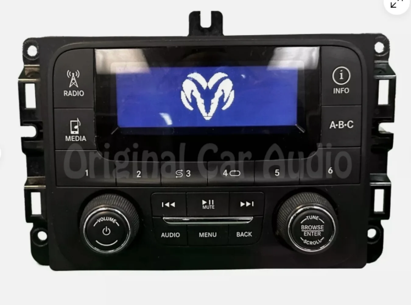 2013 - 2016 Ram 1500 2500 OEM VP1 RA1 Multi Media Bluetooth Radio Receiver
