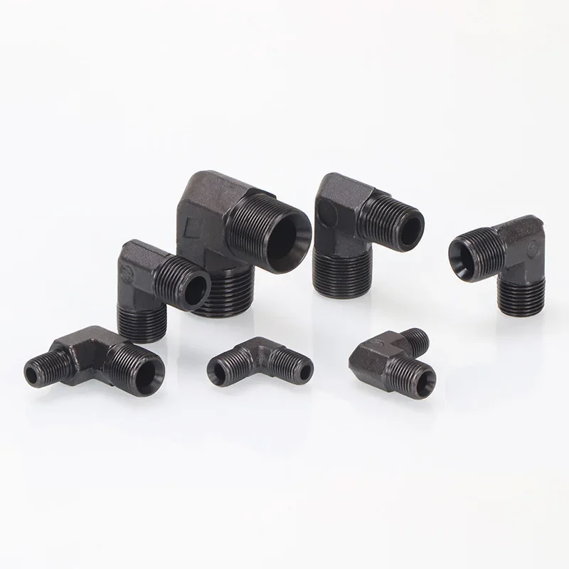 Hydraulic Connector C Type Internal Horn Elbow BSP Inch to Metric Thread Fittings 1/8 1/4 3/8 1/2 3/4 Sizes M14 M16 M18 M20