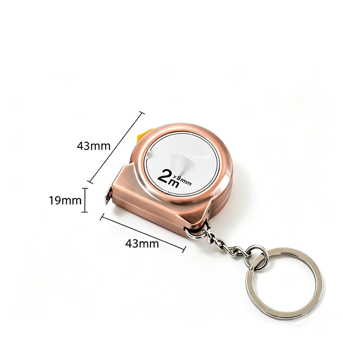 Mini Tape Measure Flexible and Retractable Portable Measuring Tool Ideal for Measuring The Body and Fabric Hand-Knitting