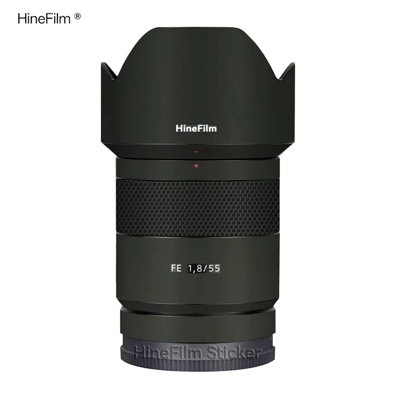 Hinefilm ソニー FE55 F1.8 ZA レンズスキン SEL55F18Z レンズラップ