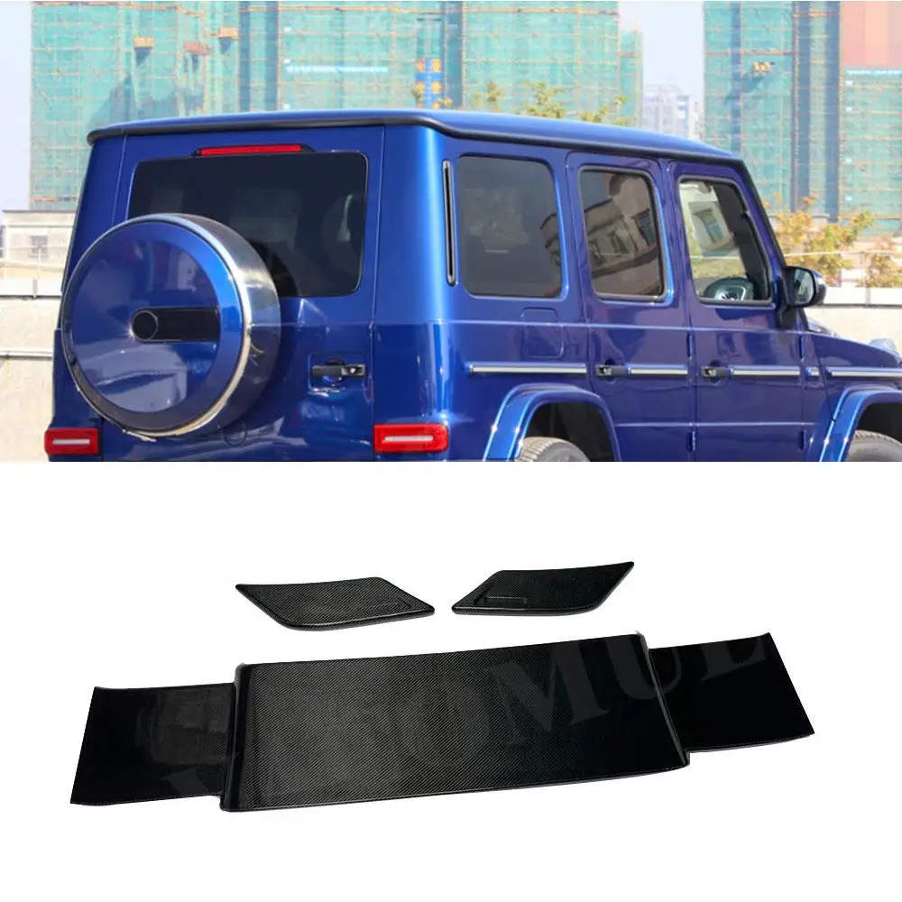 

VACOMUL Carbon Fiber Rear Roof Spoiler Wing Lid for Mercedes-Benz G CLASS W464 G500 G550 G900 G63 2019-2021 Auto Car Styling