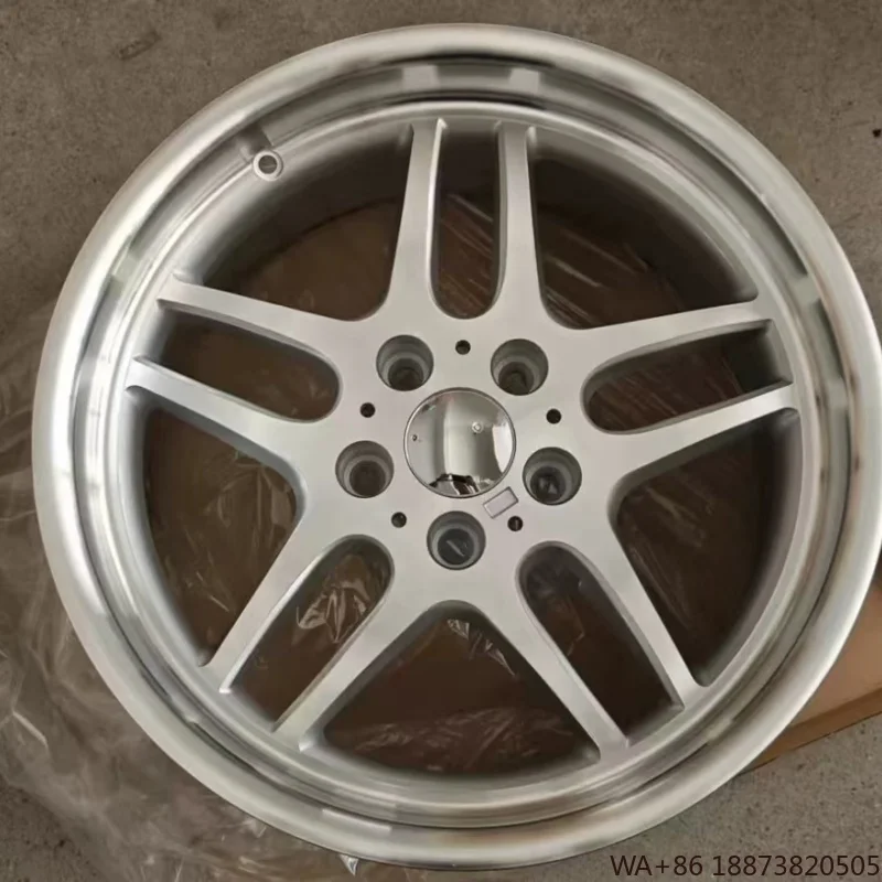 

Cast 5x120 Wheels 18 Inch Rims 8J 9.5J Silver Alloy Passenger Car Wheels for BMW 3 4 5 6 7 8 Series F30 E90 E46 E60 F10 E30