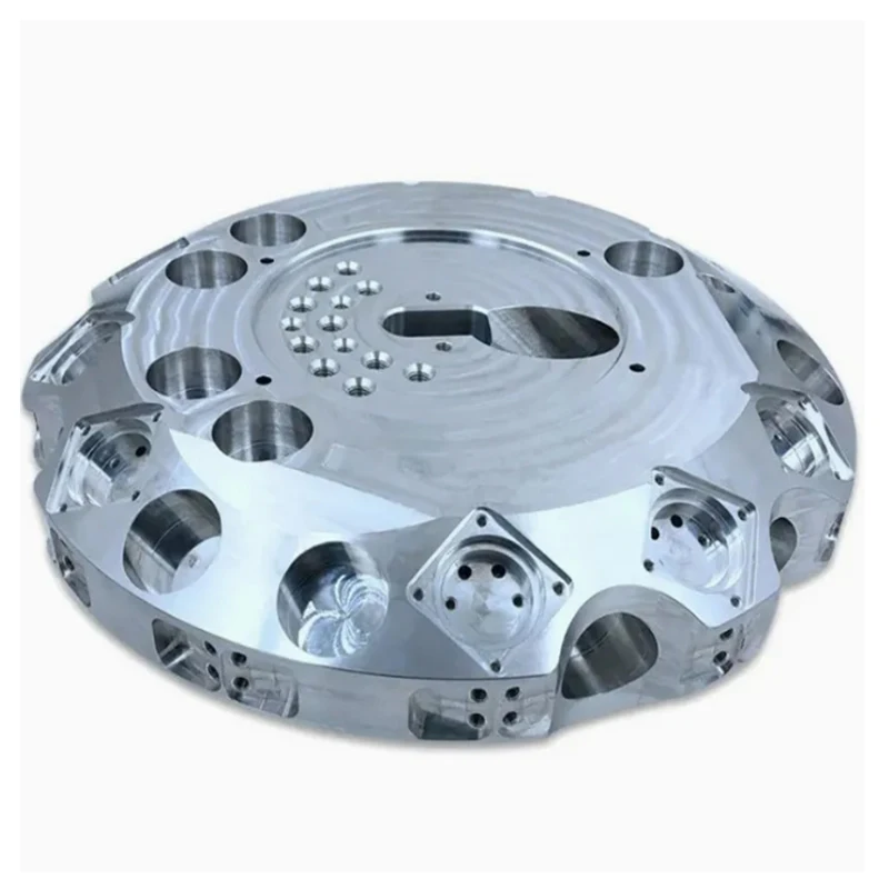 CNC machining of stainless steel and cast iron manufacturing of chuck-type mechanical components