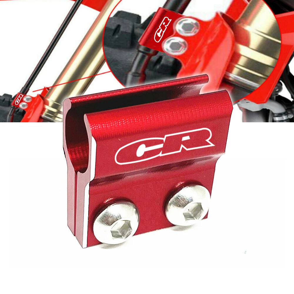 

Front Brake Hose Clamp For HONDA CR 80R 85R 125R 250R 500R Motorcycle Brake Cable Holder Line Guide Accessories