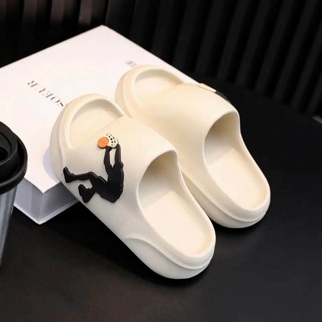 

Детские сандалии из ЭВА с толстой подошвой, нескользящие, для дома, с мягкой подошвой, летние шлепанцы для мальчиков и девочек, модная семейная обувь