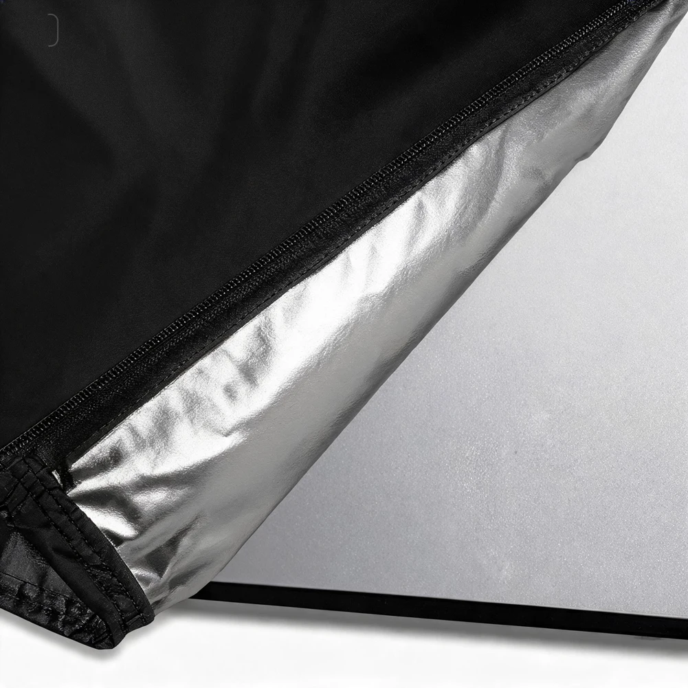 Black 210D Oxford Cloth Waterproof Dust Cover With Zipper And Pockets For 20x20x21 Inch Upright Refrigerator Protection Storage