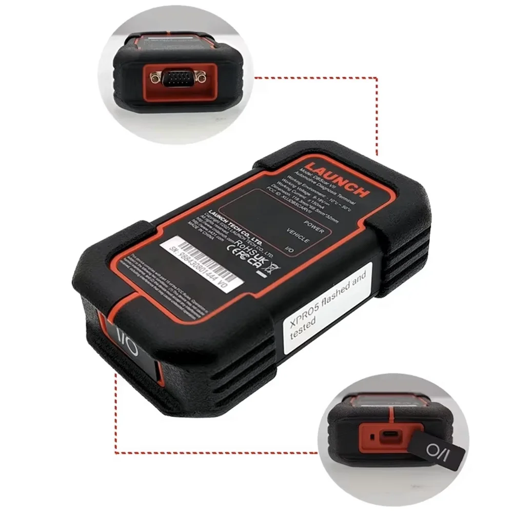 Launch X431 DBScar5/7 Connector Bluetooth Adapter DS401 OBD2 Scanner Diagnostic Tool for Launch X431 V / V+ / pro / pro3 / pros