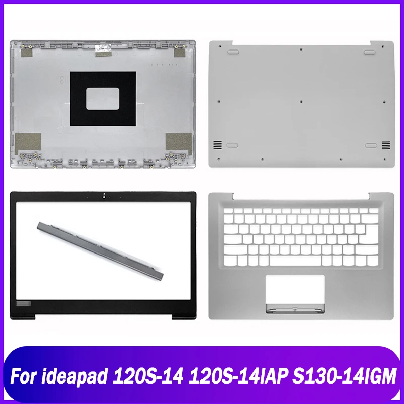 NEW Rear Lid For Lenovo ideapad 120S-14 120S-14IAP S130-14IGM Laptop LCD Back Cover Front Bezel Palmrest Bottom Case Hinge Cover