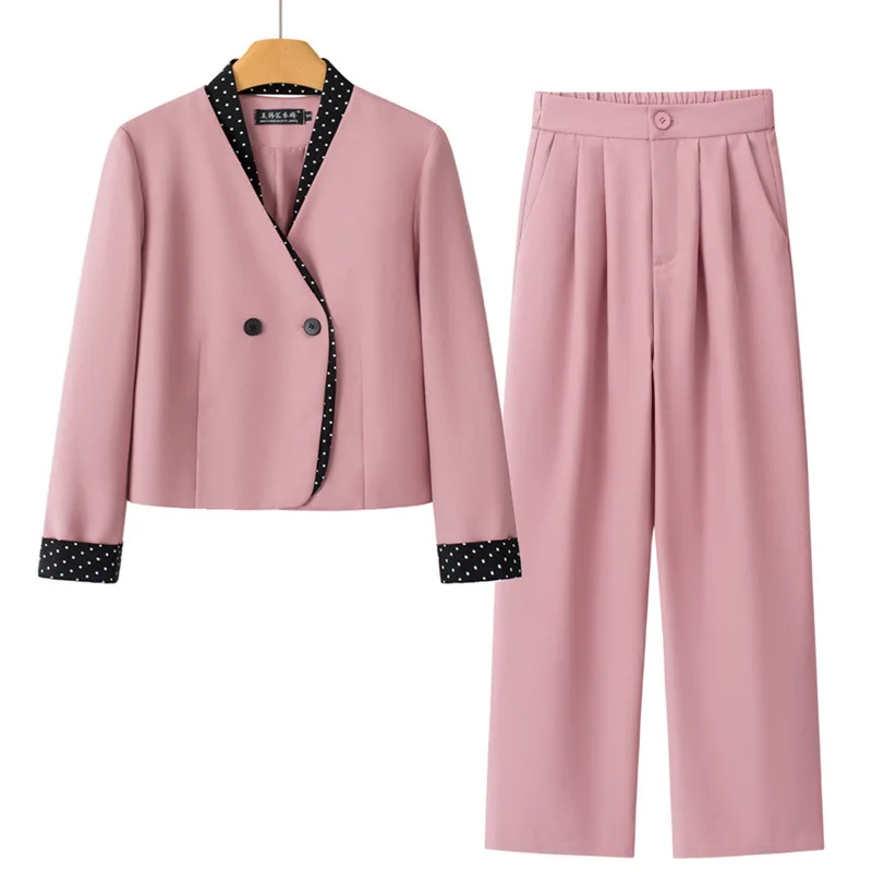 Casual Suit Trousers Suit Women's 2026 New autumn winter Version Loose Temperament Commuting Versatile Two-piece Suit Women