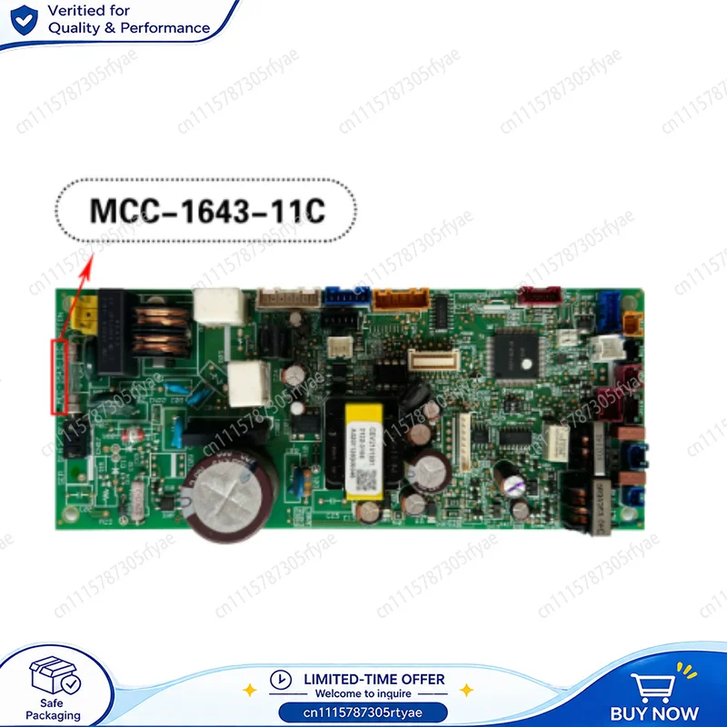 Central Air Conditioner Control Board For Toshiba MCC-1402-07S 1403-05 MCC-1643-11C Indoor Unit Mainboard Replacement Part