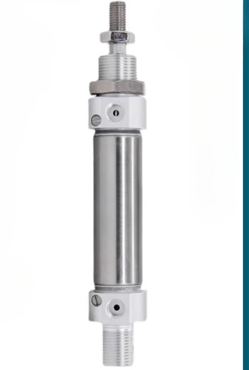 

Pen-shaped mini cylinder with cushioning