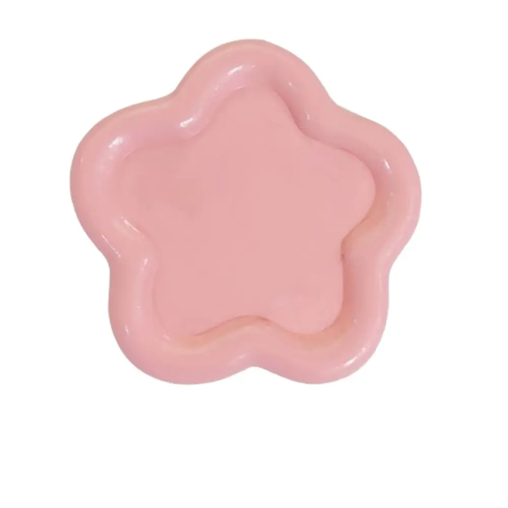 

Подставка для украшений в виде цветка, креативный поднос для ювелирных изделий из смолы, прочный держатель для украшений ручной работы