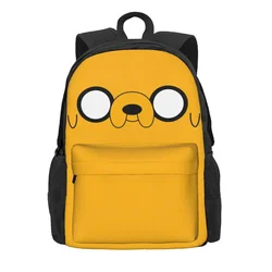 Adventure Time Jake's Eyes Backpacks Boys Girls Bookbag Children School Bags Cartoon Laptop Rucksack Shoulder Bag Large Capacity