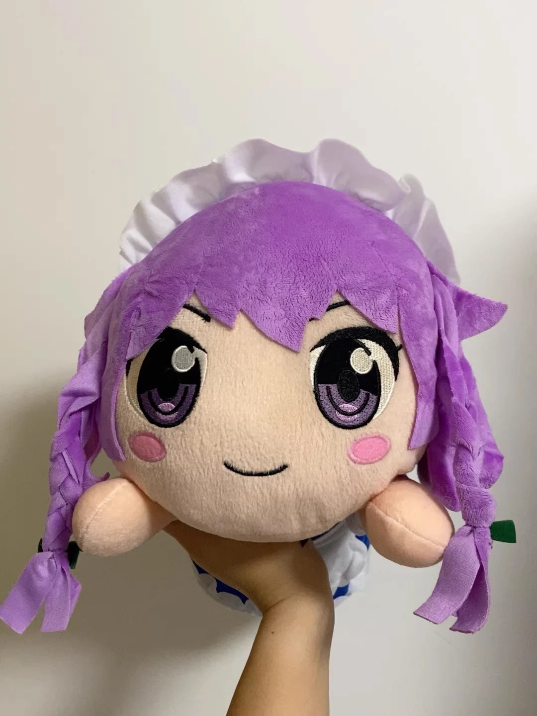 Cute Japan Anime Touhou Project Izayoi Sakuya Big Laying Down Plush Plushes Stuffed Pillow Cushion Doll Toy Kids Gifts 40cm