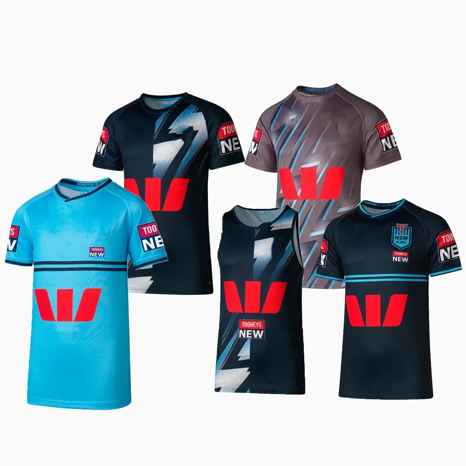 2023 NSW BLUES STATE OF ORIGIN Jersey Training/Alternate/Singlet Rugby Jersey Customize