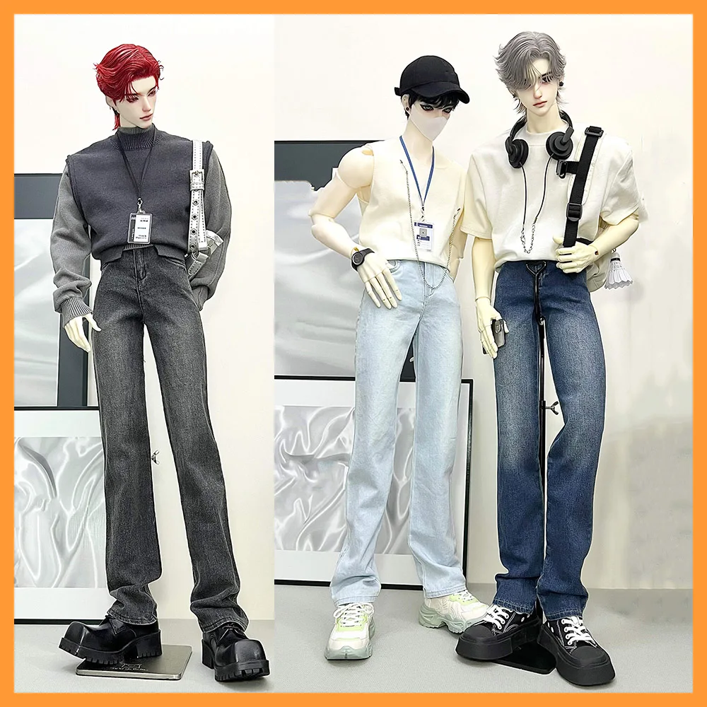 

【Только одежда】1/3 1/4 куклы, прямые джинсы в стиле ретро, повседневные брюки для SOOM ID75 DragonSoul 73 POPO68 TD752 CD2 FC Dfa68 Dad70