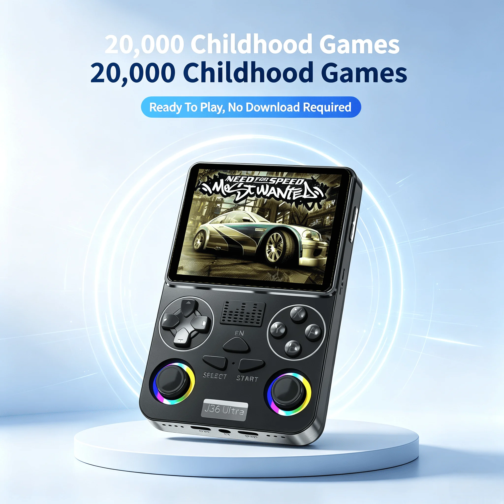 Console di gioco portatile J36 - Retro Gaming Console Youtube recensione e prezzo