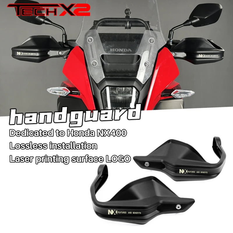 

Для Honda NX 500 NX 400 NX400 2024-аксессуары для мотоциклов, защита для рук из АБС-пластика, удлинитель руля, комплект лобового стекла