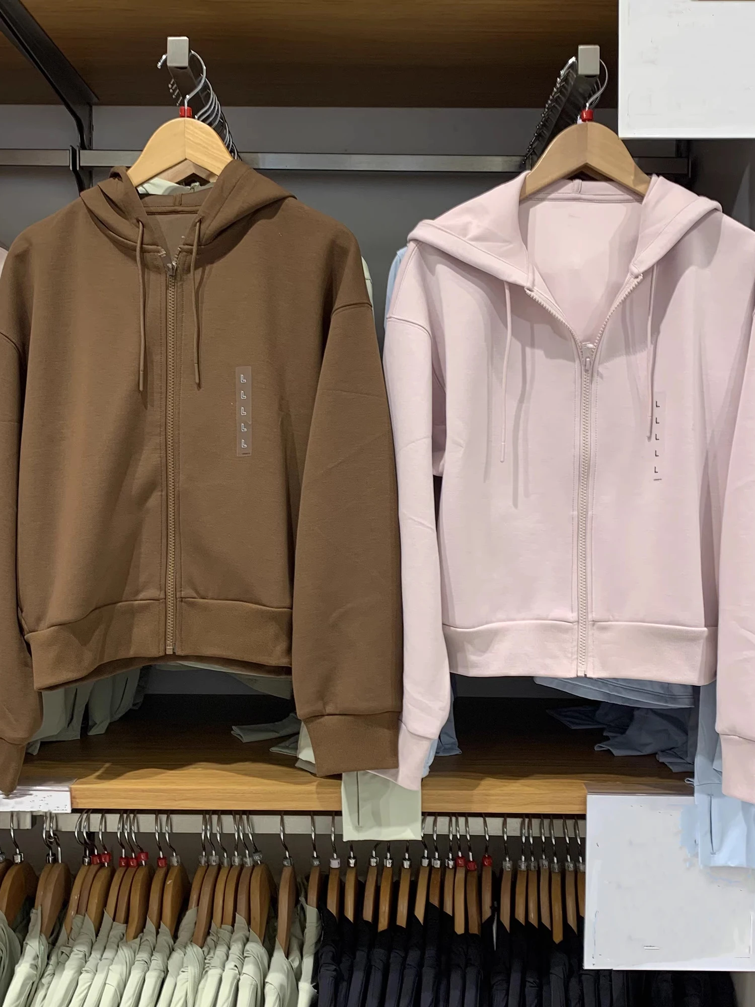 

Women's Autumn Winter New Sle Qui Dry Casual Zipper Hooded Long Sve Sport Sweatirt Open Cardigan Loose Fit Comfortable