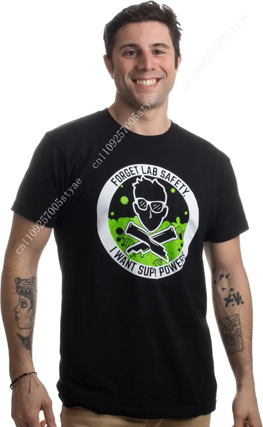 Forget Lab Safety, I Want Super Powers | Funny Science Teacher Men Women T-Shirt