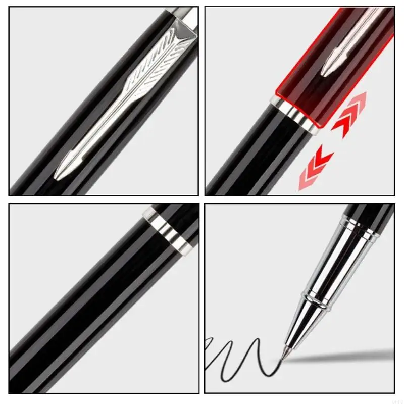 Q6PA Kim loại ký bút Bút Kiding Biểu đồ Bút Bút Bút Kim loại Bút Gel Gel