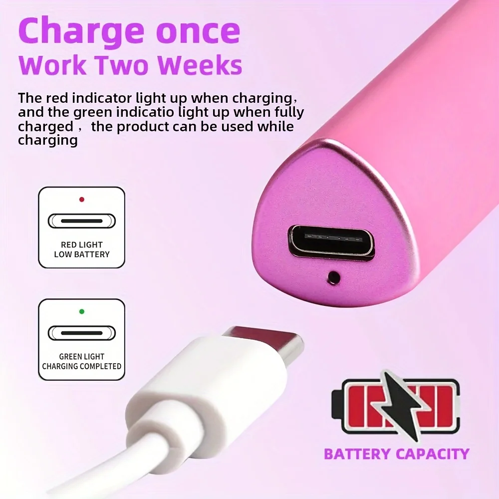 ضوء الأشعة فوق البنفسجية المصغرة للأظافر الجل ، مصباح أظافر قابل لإعادة الشحن ، مجفف أظافر USB محمول لاسلكي محمول لعلاج سريع #4