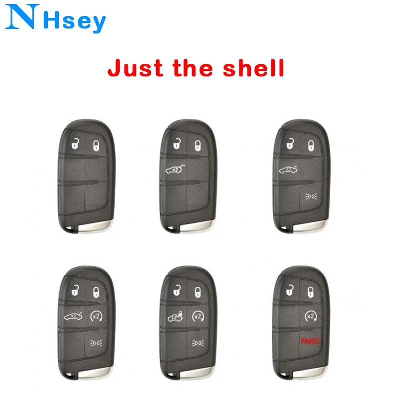 

NHkey Suitable for Fiat 3-key, 4-key, 5-key intelligent remote control car key housing replacement shell end mill SPI22