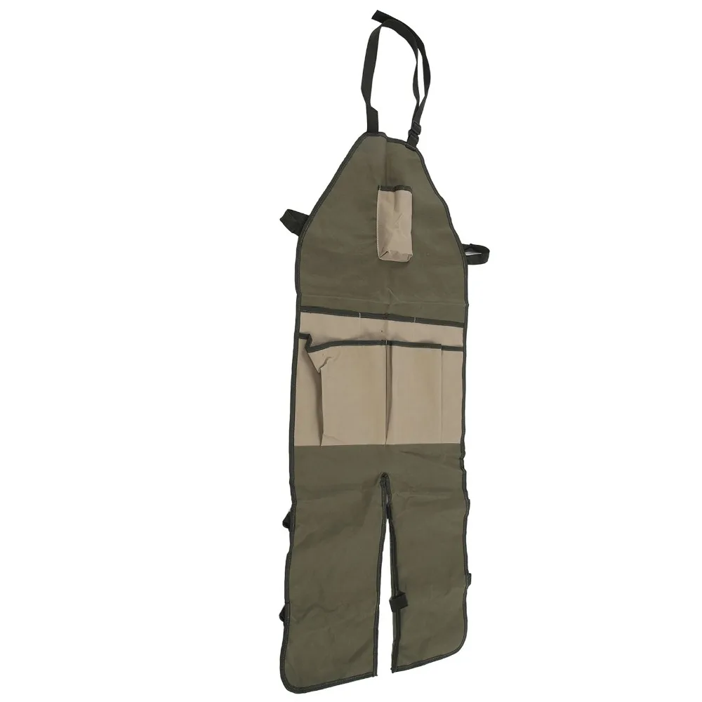 Oxford Cloth Garden Leggings Apron Adjustable Buckle with Large Capacity Pockets Gardening Aprons Easy To Wear Waterproof