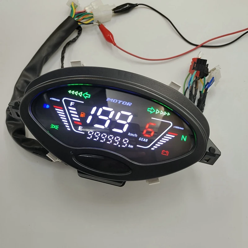 Motorcycle Digital Instrument Assembly Speedometer For Honda Charisma 125X Wave125s Innovation 125 NOVA 125 JL125