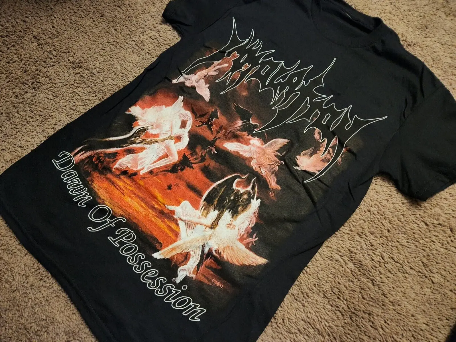 Immolation Shirt S Morbid Angel Cynic Atheist Possessed Bolt Thrower Sadus Death